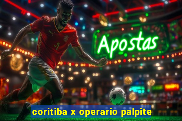 coritiba x operario palpite